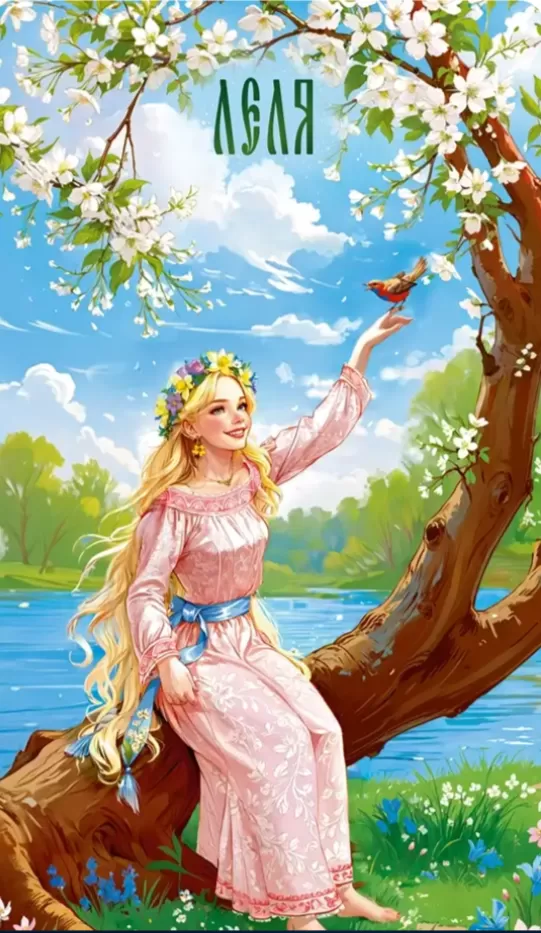 Карты таро. Славянская душа. Леля.